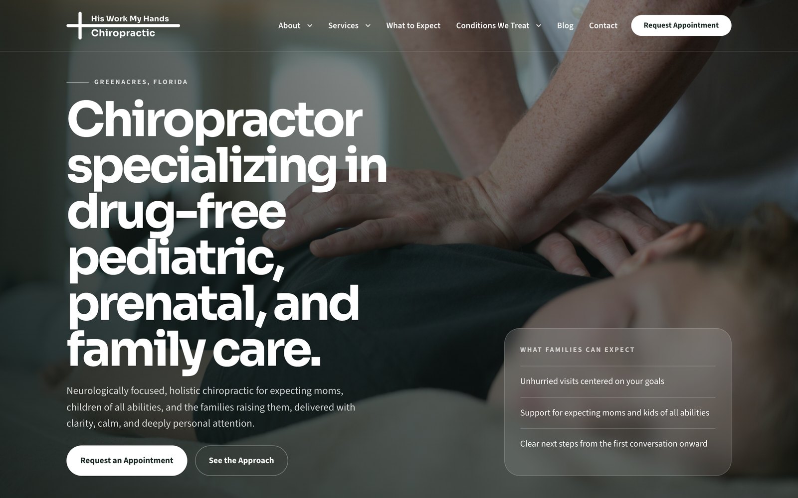 His Work My Hands Chiropractic, Greenacres, FL